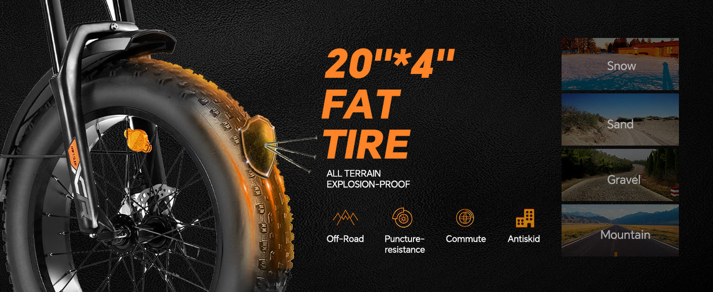 J1 20" All Terrain Fat Wheels